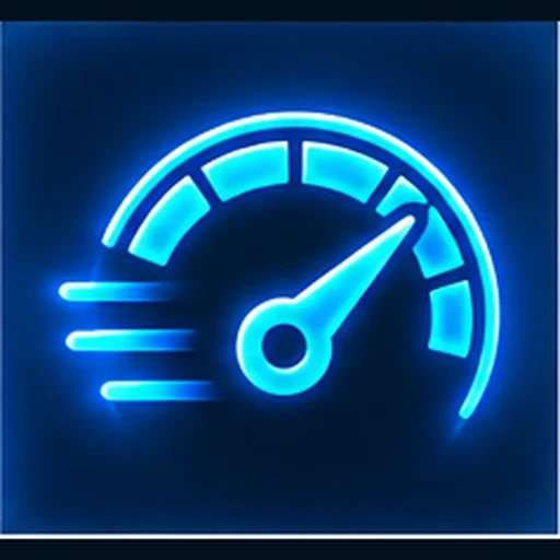 Slow website performance icon