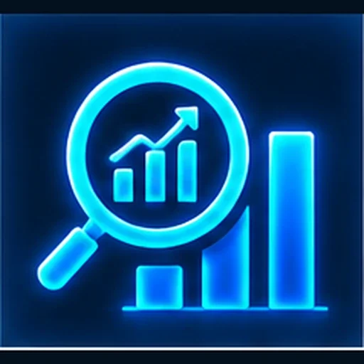 Weak website search visibility icon